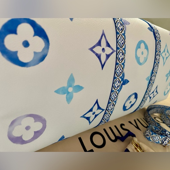 Limited Edition Louis Vuitton By the Pool Keepall 50 NEW - Picture 8 of 12